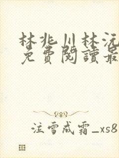 林兆川林沅小说免费阅读最新章节