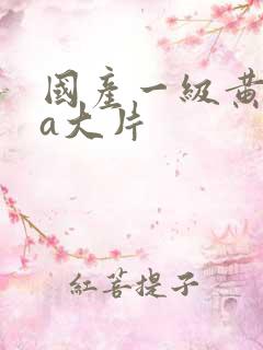 国产一级黄色aa大片