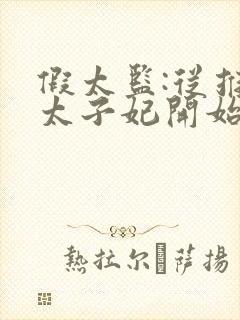 假太监:从推倒太子妃开始小说电子书全集