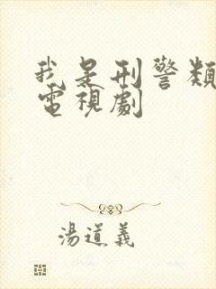 我是刑警类似的电视剧