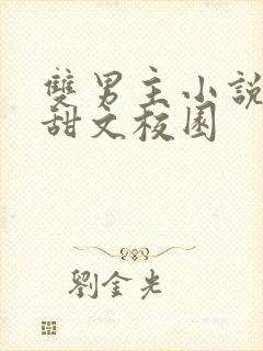 双男主小说推荐甜文校园