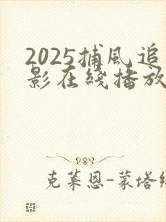 2025捕风追影在线播放