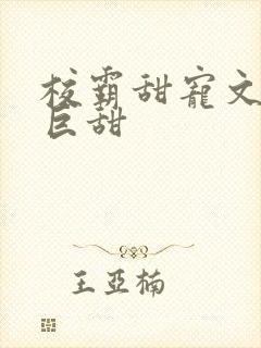 校霸甜宠文推荐巨甜