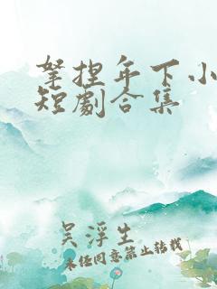 拿捏年下小娇夫短剧合集