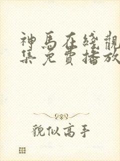 神马在线观看全集免费播放电视剧大全