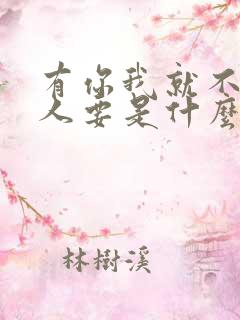 有你我就不会没人要是什么歌