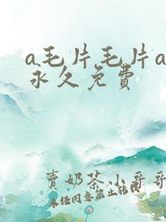 a毛片毛片av永久免费