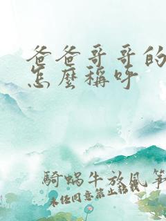 爸爸哥哥的女儿怎么称呼