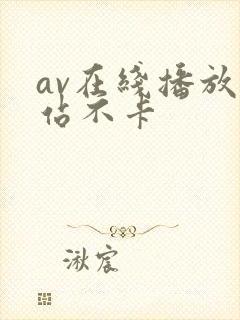 av在线播放网站不卡