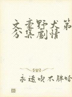 文豪野犬第二季分集剧情