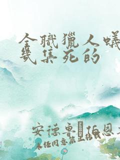 全职猎人蚁王第几集死的