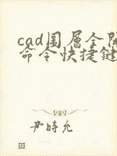 cad图层全开命令快捷键