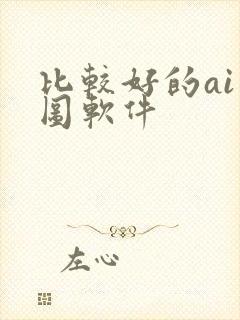 比较好的ai绘图软件