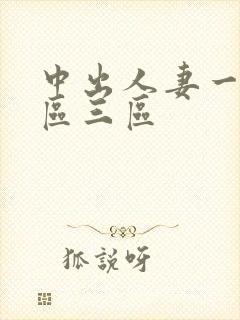 中出人妻一区二区三区