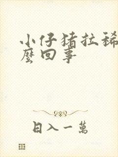 小仔猪拉稀吐怎么回事