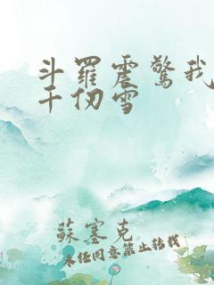 斗罗震惊我成了千仞雪