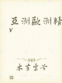 亚洲欧洲精品av