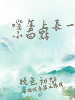 嘴唇上长一粒粒小白点