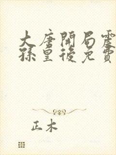 大唐开局震惊长孙皇后免费阅读全文全文