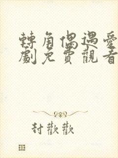 转角偶遇爱情短剧免费观看全集