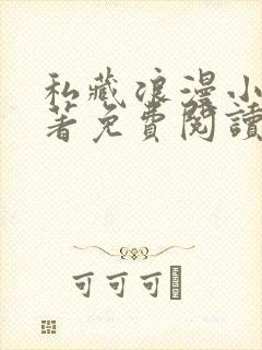 私藏浪漫小说原著免费阅读全文