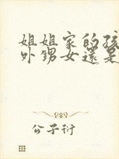 姐姐家的孩子是外甥女还是侄女