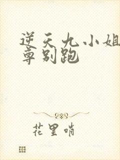 逆天九小姐:帝尊别跑