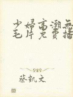 少妇高潮无遮挡毛片免费播放