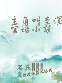 主角叫李泽北的官场小说