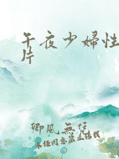 午夜少妇性色淫片