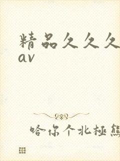 精品久久久蜜臀av