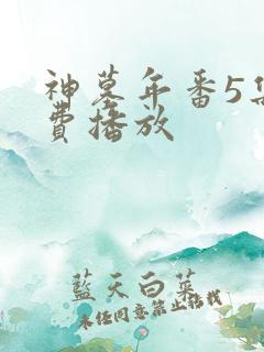 神墓年番5集免费播放