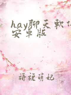 hay聊天软件安卓版