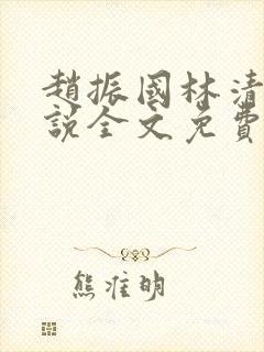 赵振国林清雪小说全文免费阅读