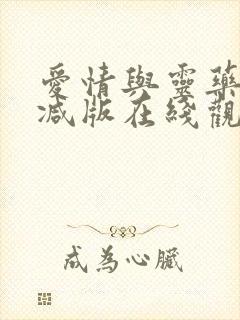 爱情与灵药无删减版在线观看电视剧