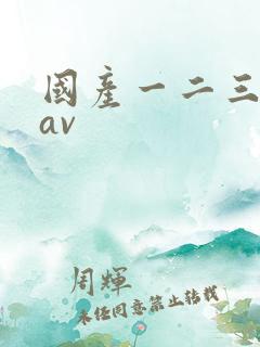 国产一二三四区av