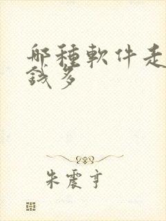 哪种软件走路赚钱多