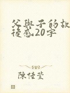 父与子的故事读后感20字