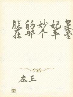 朕的妙妃是暴君在哪个平台看