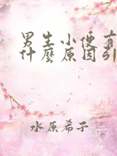 男生小便有血是什么原因引起的