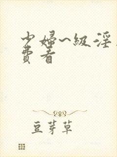 少妇~级淫片免费看