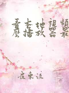 看本地视频用什么播放器最好