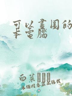 可以画图的笔记本电脑