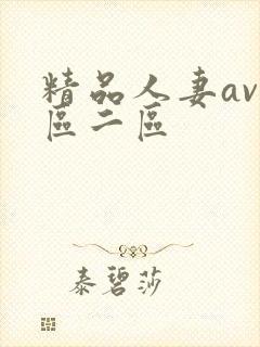 精品人妻av一区二区