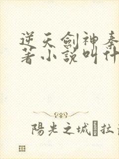 逆天剑神秦南原著小说叫什么