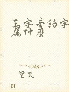 王字旁的字五行属什么