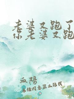 老婆又跑了少帅你老婆又跑了