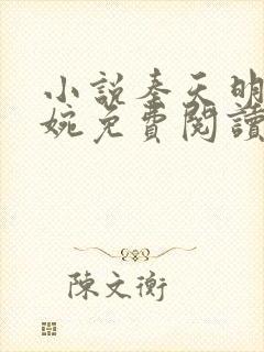 小说秦天明 林婉免费阅读