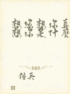 想您想你真的好想你是什么歌