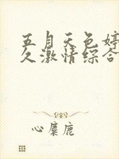 五月天色婷婷久久激情综合